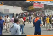 सरकार की अग्निपथ स्कीम का बिहार में हो रहा विरोध, ट्रेन पर पथराव, सड़क जाम protest