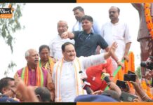 पटना में उमड़ा जन सैलाब, रोड शो में शामिल हुई हजारों की भीड़ JP-Nadda