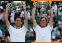 Wimbledon: इस ऑस्ट्रेलियाई जोड़ी ने पांच सेटों के थ्रिलर में मेंस डबल का जीता खिताब Matthew Ebden, Max Purcell
