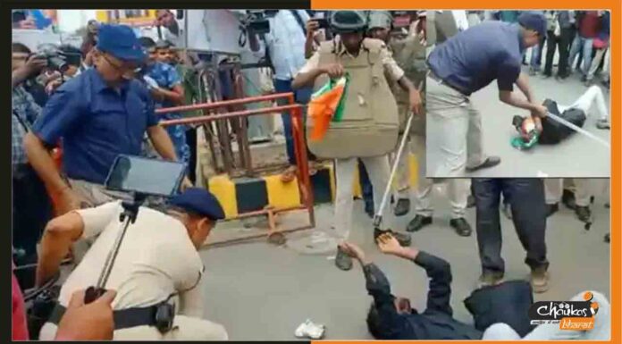 सालों से बहाली का इंतजार कर रहे TET के प्रदर्शनकारी पर ADM ने बरसाई लाठी ADM