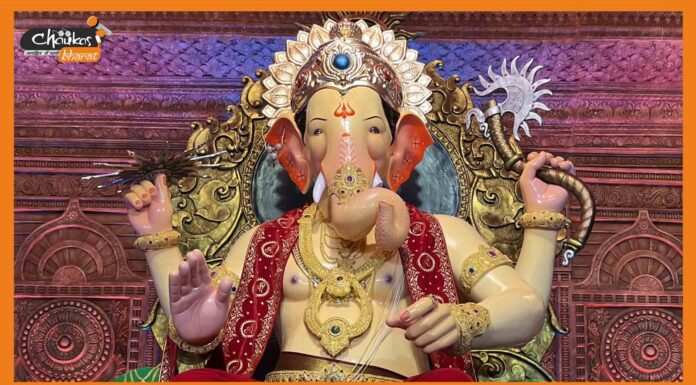 लालबागचा राजा को चढ़ाई गयी सोना-चांदी आज होगी नीलाम Lalbaugcha-Raja