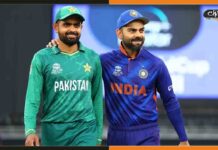 एशिया कप 2022 के हाई वोल्टेज क्लैश से पहले कोहली ने बाबर आजम से की मुलाकात virat kohli babar azam