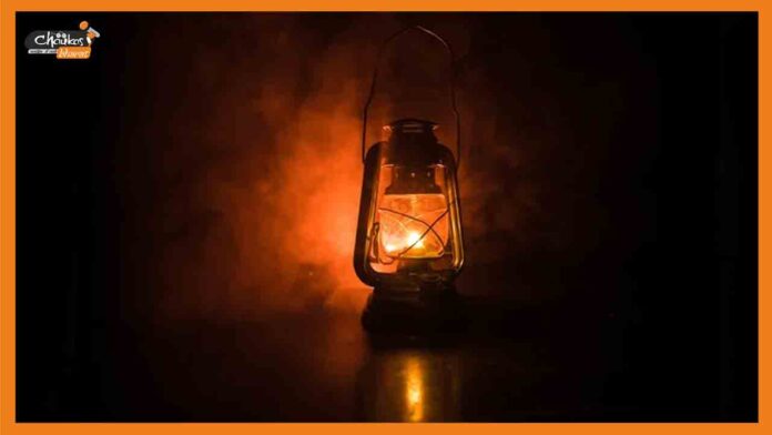 lamp-antique Saline Water Lantern