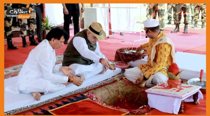 बॉर्डर टूरिज्म को मिलेगा बढ़ावा, अमित शाह ने किया श्री तनोट मंदिर परिसर परियोजना का शिलान्यास Shri Tanot Mandir Complex Project