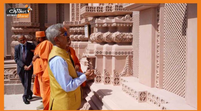 विदेश मंत्री ने किया अबू धाबी के पहले हिंदू मंदिर का दौरा s-jaishankar