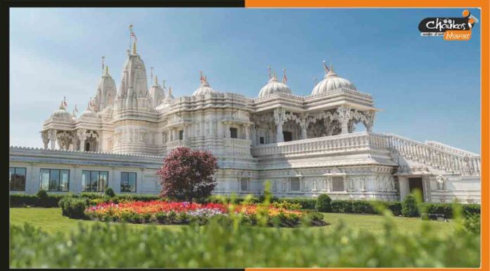 भारत विरोधी नारों से रंगा कनाडा का स्वामीनारायण मंदिर, भारत ने उठाया मुद्दा BAPS