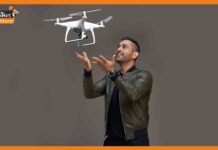 धोनी ने लॉन्च किया मेड-इन-इंडिया ‘ड्रोनी’ कैमरा ड्रोन dhoni-drone
