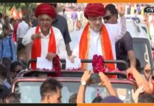 Gujarat Election: नामांकन से पहले मुख्यमंत्री भूपेंद्र पटेल और अमित शाह का रोड शो Bhupendra-Patel-and-Amit-Shah