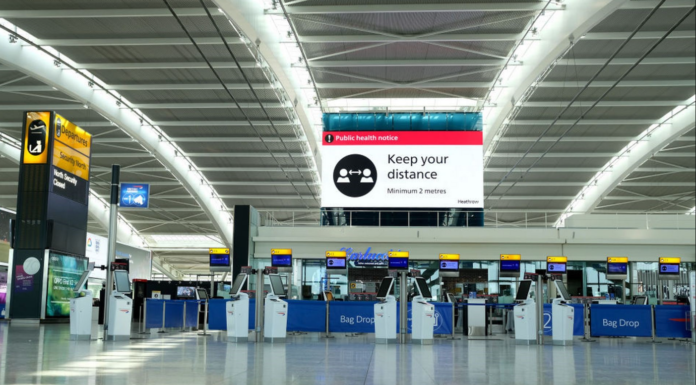 हवाई अड्डे के संचालकों को सलाह दी गई