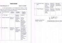 तमिलनाडु मंत्रिमंडल में फेरबदल: राजन की जगह थेन्नारासु बने वित्त मंत्री; अन्य प्रमुख हस्तियों के लिए नई भूमिकाएँ