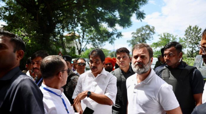 राहुल गांधी: कांग्रेस नेता ने मणिपुर में हिंसा पीड़ितों से मुलाकात की